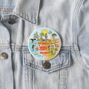SoCal Scene 7.5 Cm Round Badge