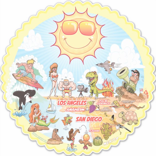 SoCal Sticker (Front)