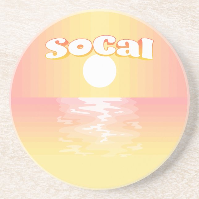 SoCal Sunset Coaster (Front)