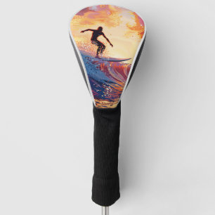 SoCal Sunset Surf - Premium Golf Club Cover