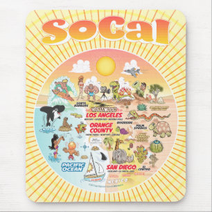 SoCal Sunshine Mouse Pad