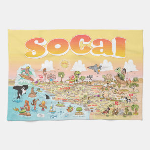 SoCal Tea Towel