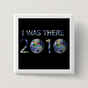 SOCCER 2010 - I WAS THERE 15 CM SQUARE BADGE