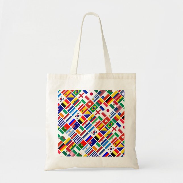 SOCCER 2014 pattern Tote Bag (Front)