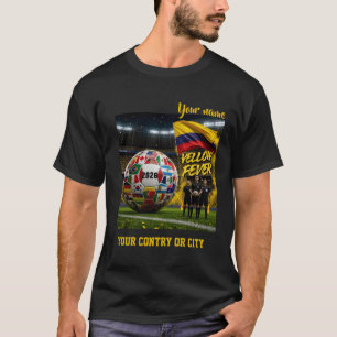 Soccer 2026 futbol Colombia Custom Name country T-Shirt