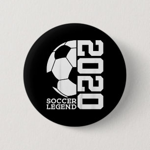 Soccer 5th Birthday Soccer Legend 6 Cm Round Badge