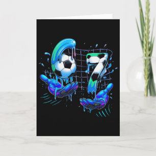 Soccer 67 Kids Ice Cream Drip Six Seven Hands Meme Card