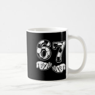 Soccer 67 Six Seven 6 7 Funny Gen Alpha Meme Drip  Coffee Mug