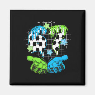 Soccer 67 Six Seven Funny Gen Alpha Meme Drip _1 Magnet