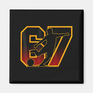 Soccer 67 Six Seven Meme Gen Alpha Sports Vibes Fu Magnet