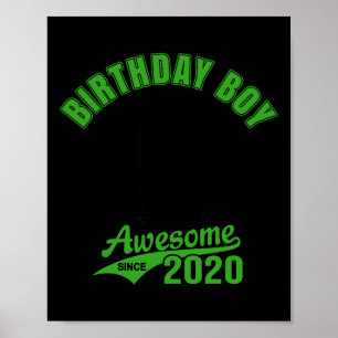 Soccer 6th Birthday Boy Kids Sports Footll Party G Poster