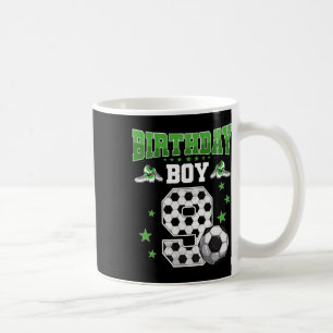 Soccer 9th Birthday Boy 9 Year Old Sport 9yr Boys Coffee Mug