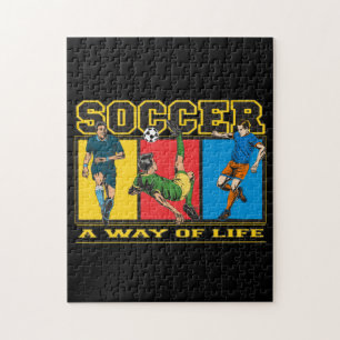 Soccer A Way of Life Jigsaw Puzzle