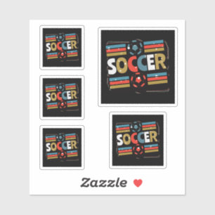 Soccer Abstract Word Art - Minimalist