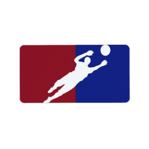 Soccer Address Label