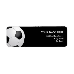 Soccer Address Labels