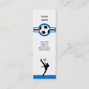 soccer : air star mini business card