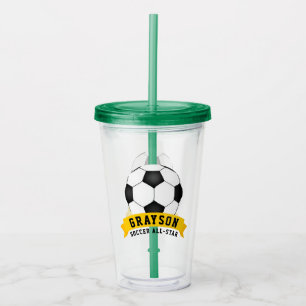 Soccer All-Star Acrylic Tumbler