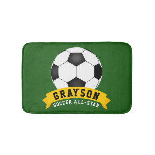 Soccer All-Star Bath Mat