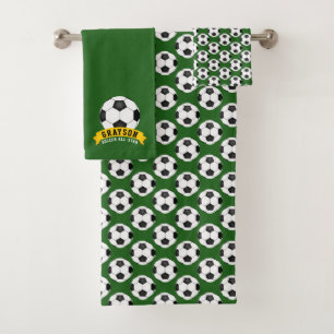 Soccer All-Star Bath Towel Set
