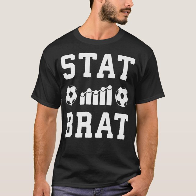 Soccer Analytics and Statistics for Sports Statist T-Shirt (Front)