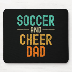 Soccer And Cheer Dad Cheerleading _1 Mouse Pad