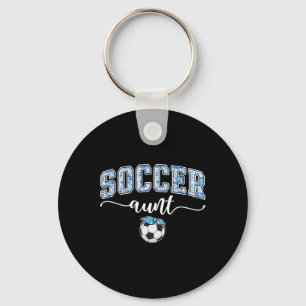 Soccer Aunt Proud Aunt Of A Soccer Player Auntie _ Key Ring