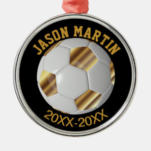 Soccer Award Metal Ornament