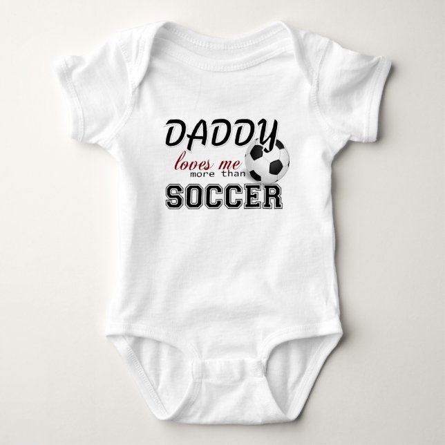 Soccer Baby Bodysuit (Front)