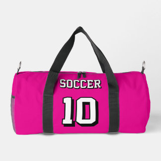 soccer backpacks pink personalised player gol