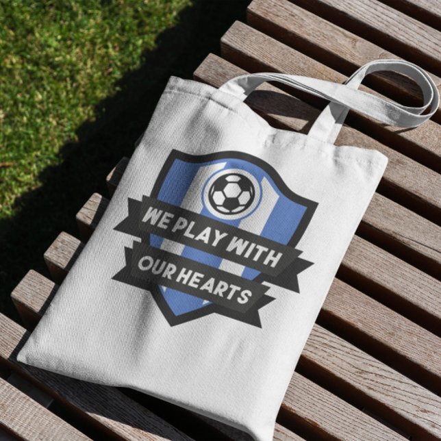 Soccer Badge Tote Bag (Creator Uploaded)