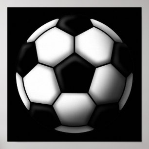 soccer ball 2 poster