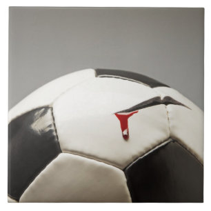 Soccer ball 3 ceramic tile