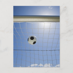 Soccer Ball and Goal 2 Postcard