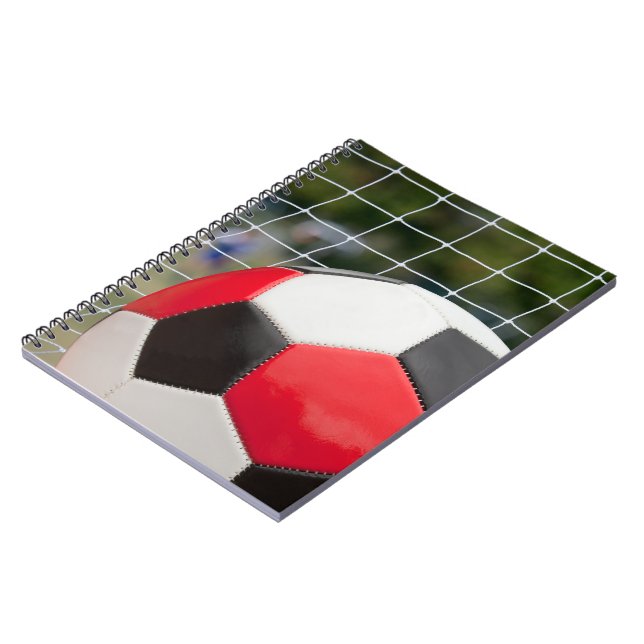Soccer Ball and Net Notebook (Left Side)
