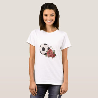 Soccer ball and Pink T-Shirt