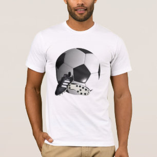 Soccer Ball And Shoes, T-Shirt