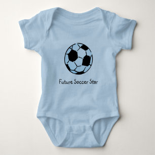 Soccer Ball Baby Bodysuit