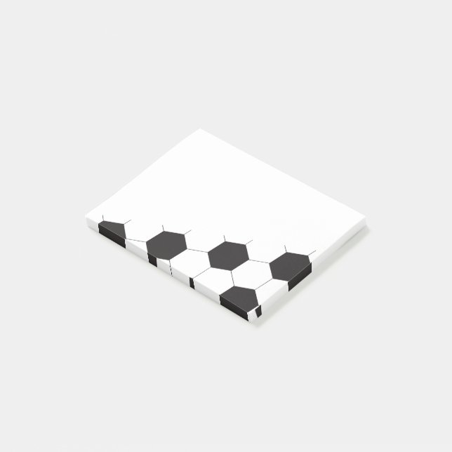Soccer Ball Back to School Post-it Notes (Angled)