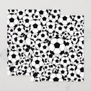 Soccer Ball Background Scrapbook Paper Football