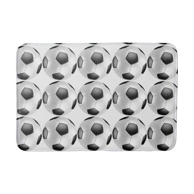 Soccer ball bath mat (Front)