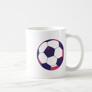 Soccer Ball Boxy Coffee Mug