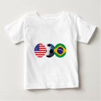 Soccer Ball Brazil & USA Flags The MUSEUM Zazzle