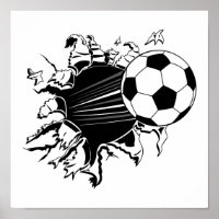 Soccer Ball Busting Out