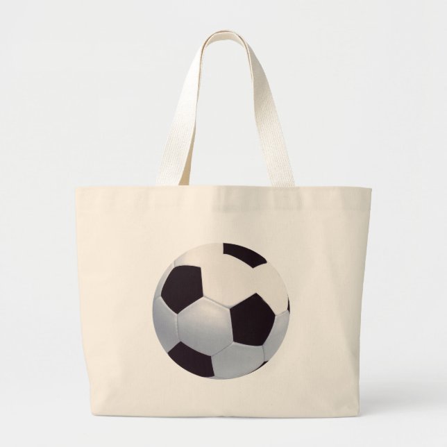 Soccer Ball Canvas Bag (Front)