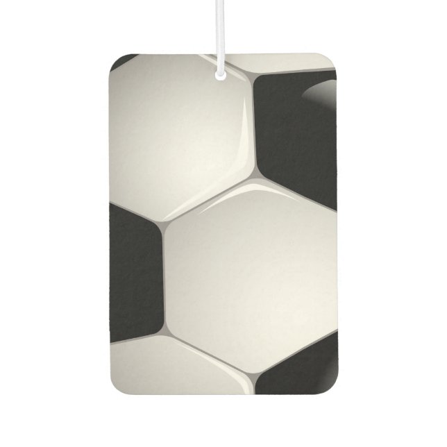 Soccer Ball Car Air Freshener (Front)