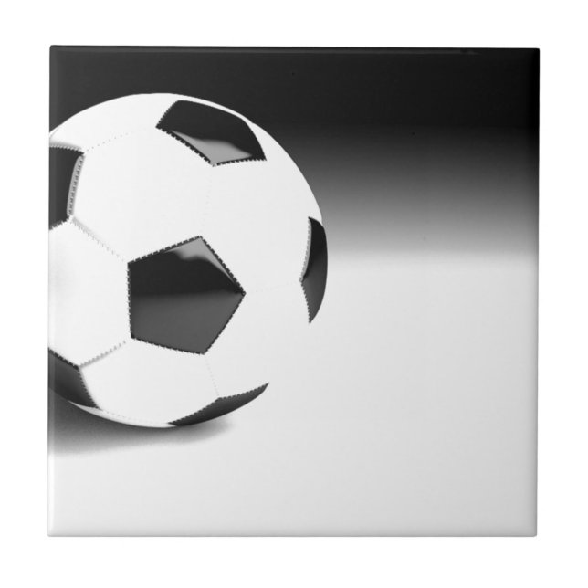 Soccer Ball Ceramic Tile (Front)