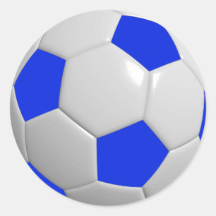 Soccer Ball Classic Round Sticker