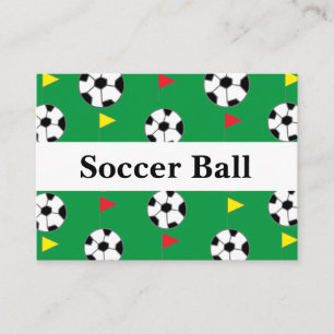 Soccer Ball Coach Business Card
