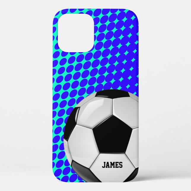 Soccer Ball Custom Case-Mate iPhone Case (Back)